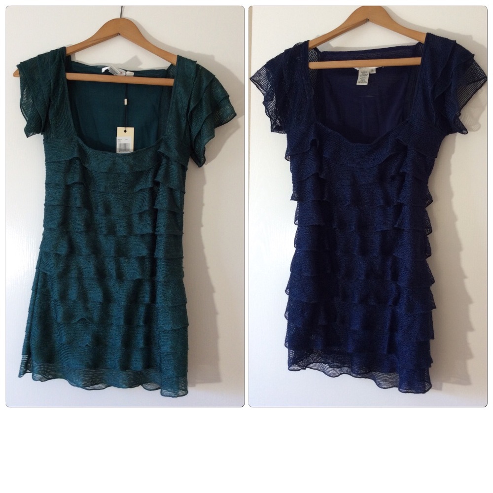 2 Square Neck Figure Flattering Sweaters